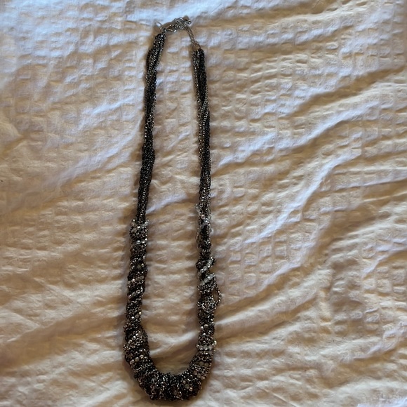 Set of 3x pieces, grey/silver tone jewelry - Picture 5 of 7